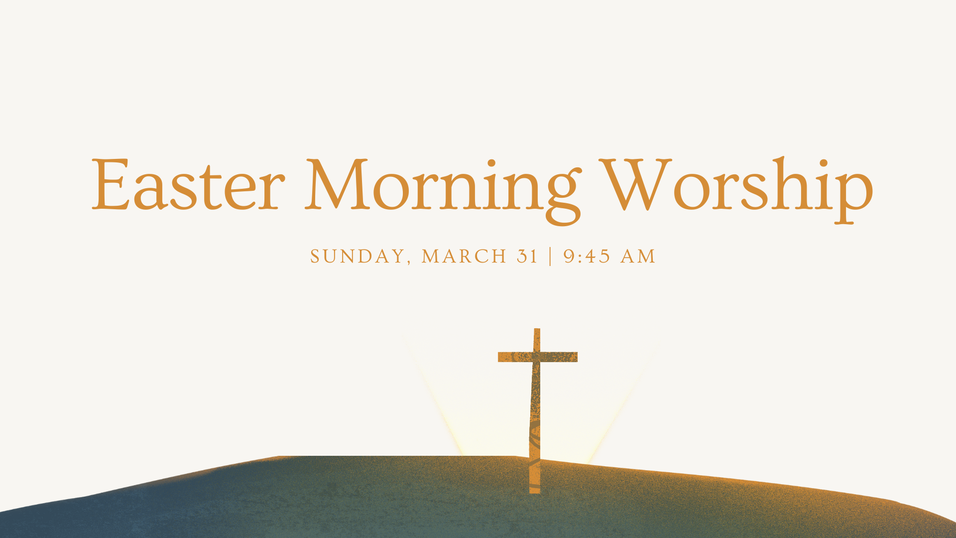 Easter Morning Worship